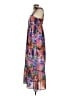 THML 100% Polyester Tropical Purple Casual Dress Size XS - photo 5