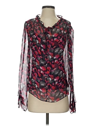Diane von Furstenberg Long Sleeve Blouse (view 1)