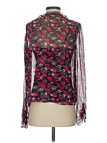Diane von Furstenberg Long Sleeve Blouse (view 2)