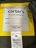 Carter's 100% Polyester Yellow Zip Up Hoodie Size 3T - photo 3