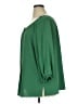 Max Studio 100% Polyester Green 3/4 Sleeve Blouse Size 1X - photo 5