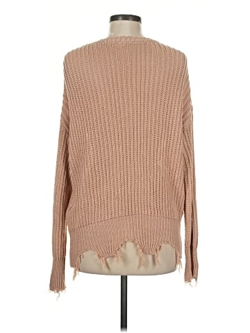 Hem & Thread Pullover Sweater (view 2)