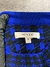 Milly Houndstooth Blue Pullover Sweater Size M - photo 7
