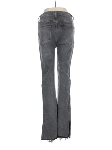 Madewell Kick Out Full-Length Jeans in Paynes Wash: Raw-Hem Edition (view 2)
