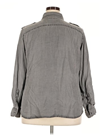 Lauren by Ralph Lauren Long Sleeve Button-Down Shirt (view 2)