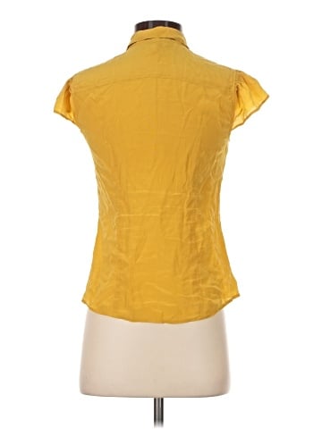 Maeve Short Sleeve Silk Top (view 2)