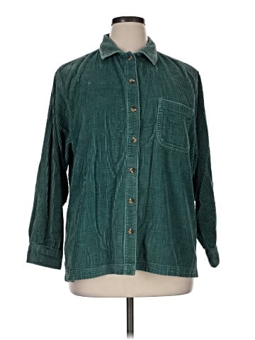 L.L.Bean Long Sleeve Button-Down Shirt (view 1)