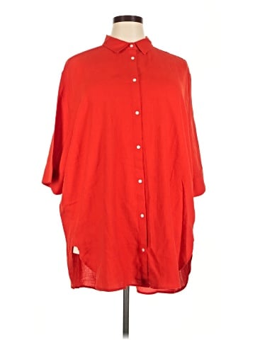 J.Crew 3/4 Sleeve Button-Down Shirt (view 1)