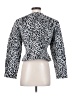 Ann Taylor LOFT Outlet Animal Print Silver Jacket Size S (petite) - photo 2
