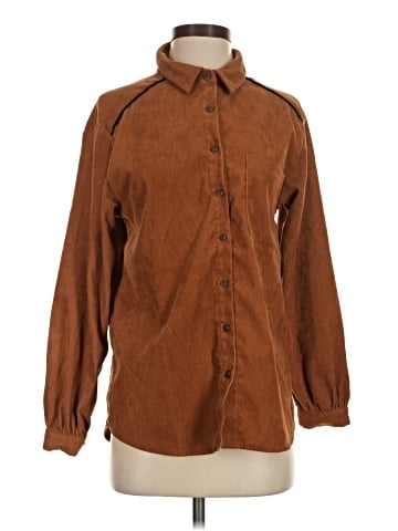 Sweewe Long Sleeve Button-Down Shirt (view 1)