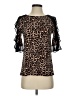 Bold Elements Black 3/4 Sleeve Blouse Size XS - photo 1