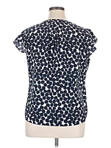 Calvin Klein Short Sleeve Blouse (view 2)
