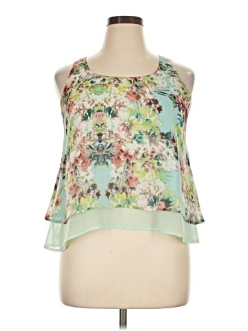About A Girl Sleeveless Blouse (view 1)