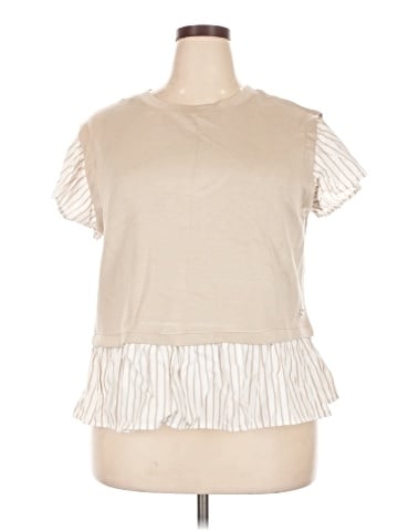 Adrienne Vittadini Short Sleeve Top (view 1)