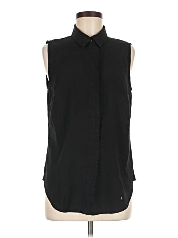 Ann Taylor Factory Sleeveless Button-Down Shirt (view 1)