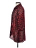 Unbranded 100% Polyester Animal Print Red 3/4 Sleeve Blouse Size S - photo 5