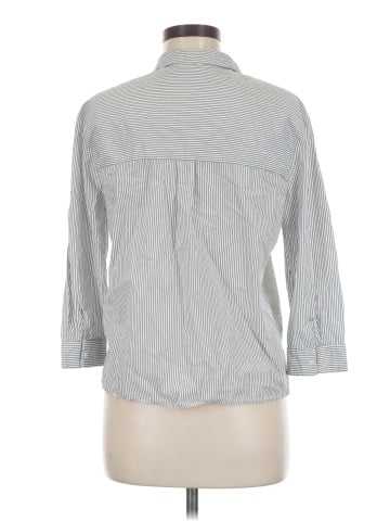 Trafaluc by Zara 3/4 Sleeve Button-Down Shirt (view 2)