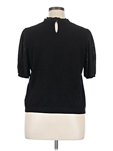 Adrianna Papell Short Sleeve Turtleneck (view 2)
