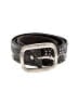 Unbranded 100% Leather Black Leather Belt Size M - photo 1