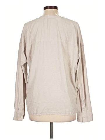 James Perse Long Sleeve Blouse (view 2)