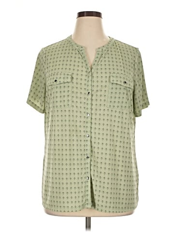 Croft & Barrow Short Sleeve Blouse (view 1)