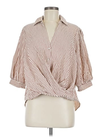 Chenault 3/4 Sleeve Button-Down Shirt (view 1)