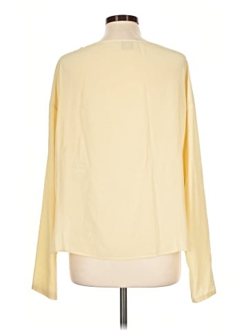 Rachel Comey Long Sleeve Silk Top (view 2)
