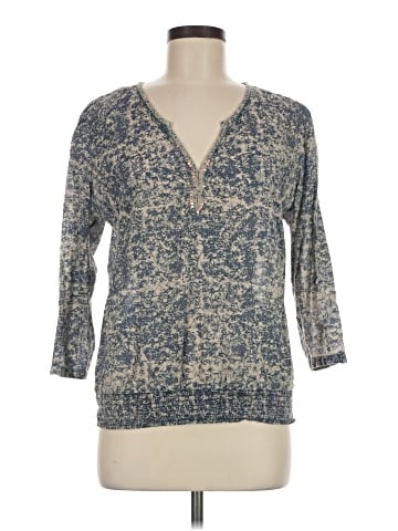 John Robshaw for Lucky 3/4 Sleeve Blouse (view 1)