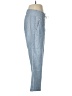 Athleta 100% Linen Blue Jeans Size 6 (petite) - photo 4