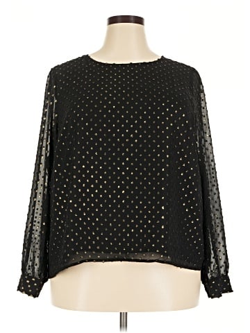 J.Crew Factory Store Long Sleeve Blouse (view 1)