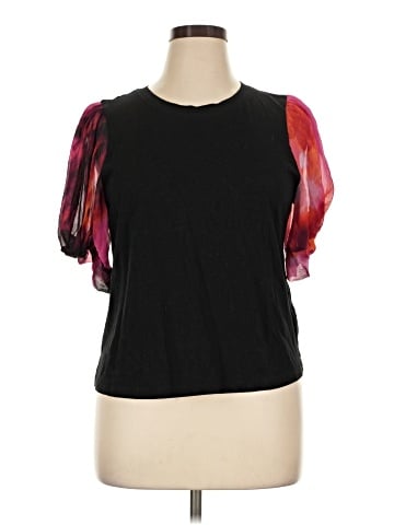 DKNY Short Sleeve Top (view 1)