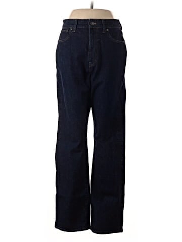 Madewell The Curvy '90s Straight Jeans in Norman Wash (view 1)