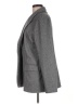 Topshop 100% Polyester Chevron-herringbone Gray Blazer Size 6 - photo 5