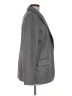 Topshop 100% Polyester Chevron-herringbone Gray Blazer Size 6 - photo 4