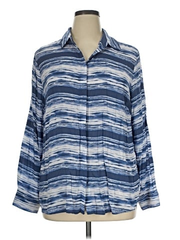 Soft Surroundings Long Sleeve Blouse (view 1)
