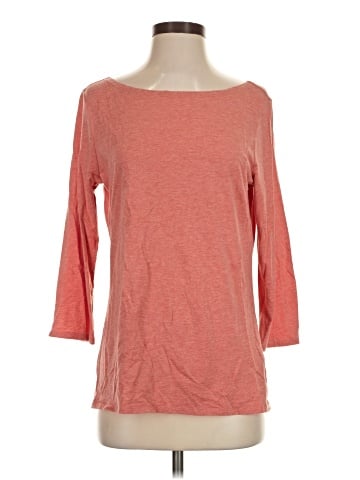 Garnet Hill 3/4 Sleeve T-Shirt (view 1)