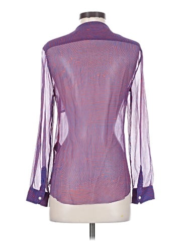 Étoile Isabel Marant Long Sleeve Silk Top (view 2)
