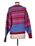 Allison Joy Stripes Blue Red Pullover Sweater Size M - photo 2