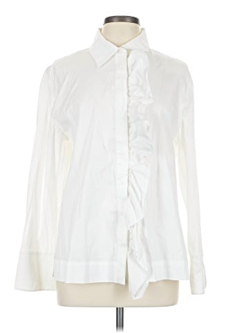 Black Label by Chico's Long Sleeve Blouse (view 1)