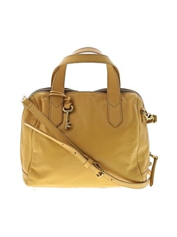 Fossil Leather Satchel (view 1)