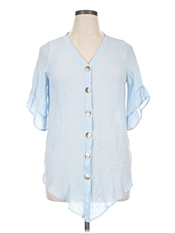 I.N. Studio Short Sleeve Blouse (view 1)