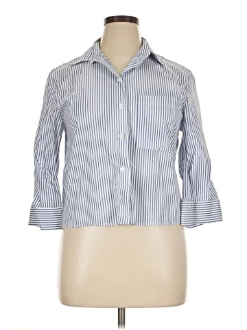 MNG 3/4 Sleeve Button-Down Shirt (view 1)
