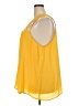 Torrid 100% Polyester Yellow Sleeveless Blouse Size 3X Plus (3) - photo 5