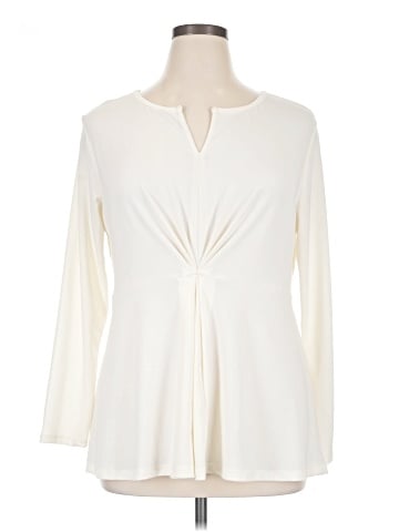 Daisy Fuentes 3/4 Sleeve Blouse (view 1)