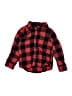 Volcom Plaid Red Long Sleeve Button-Down Shirt Size 6 - photo 1
