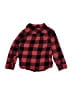 Volcom Plaid Red Long Sleeve Button-Down Shirt Size 6 - photo 2