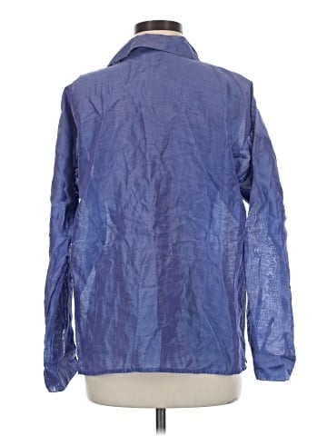 Eileen Fisher Long Sleeve Button-Down Shirt (view 2)