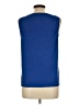 Green Envelope Blue Sleeveless Top Size L - photo 2