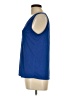 Green Envelope Blue Sleeveless Top Size L - photo 5