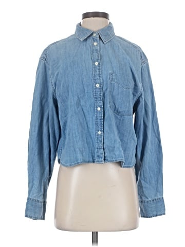 Gap Long Sleeve Button-Down Shirt (view 1)